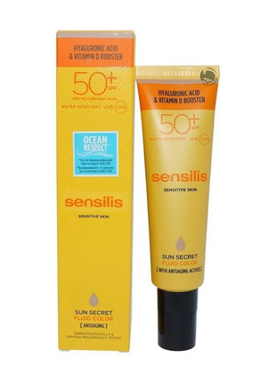 Sensilis Hyaluronic Acid & Vitamin D Booster SPF 50+ Sensitive Skin 50ml