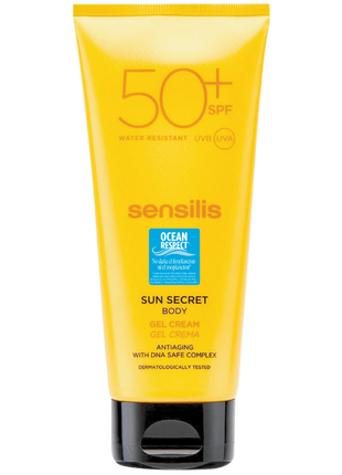 Sensilis Sun Secret Body Gel Cream SPF 50+ Water Resistant