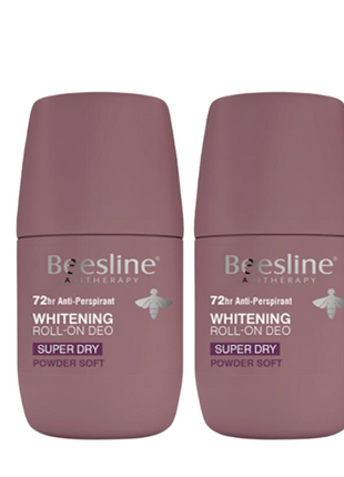 Beesline Offer Roll On Deodorant Super Dry Powder Soft 1+1 Free