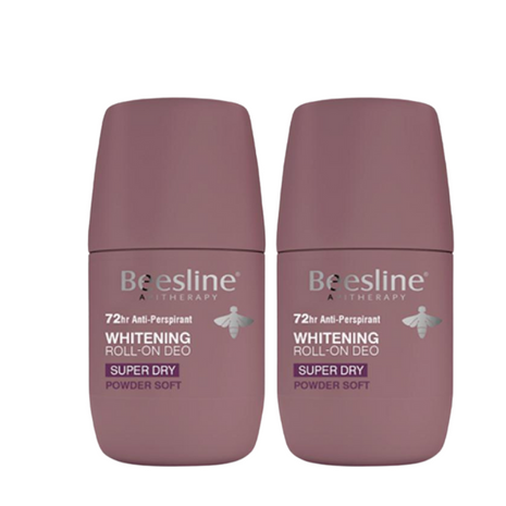 Beesline Offer Roll On Deodorant Super Dry Powder Soft 1+1 Free